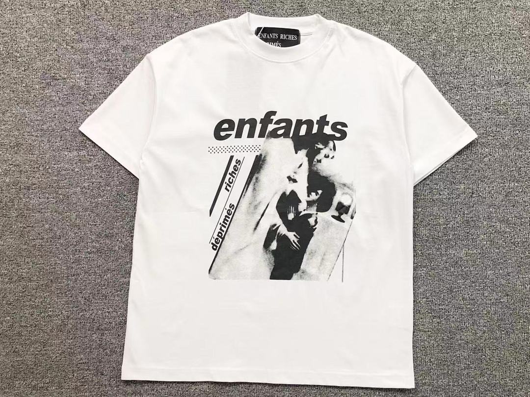 Chanel 85 ENFANTS RICHES DEPRIMES T-SHIRT 5211729162 (Im 170Cm 60Kg I Wear Size S In The Phot) - Image 5
