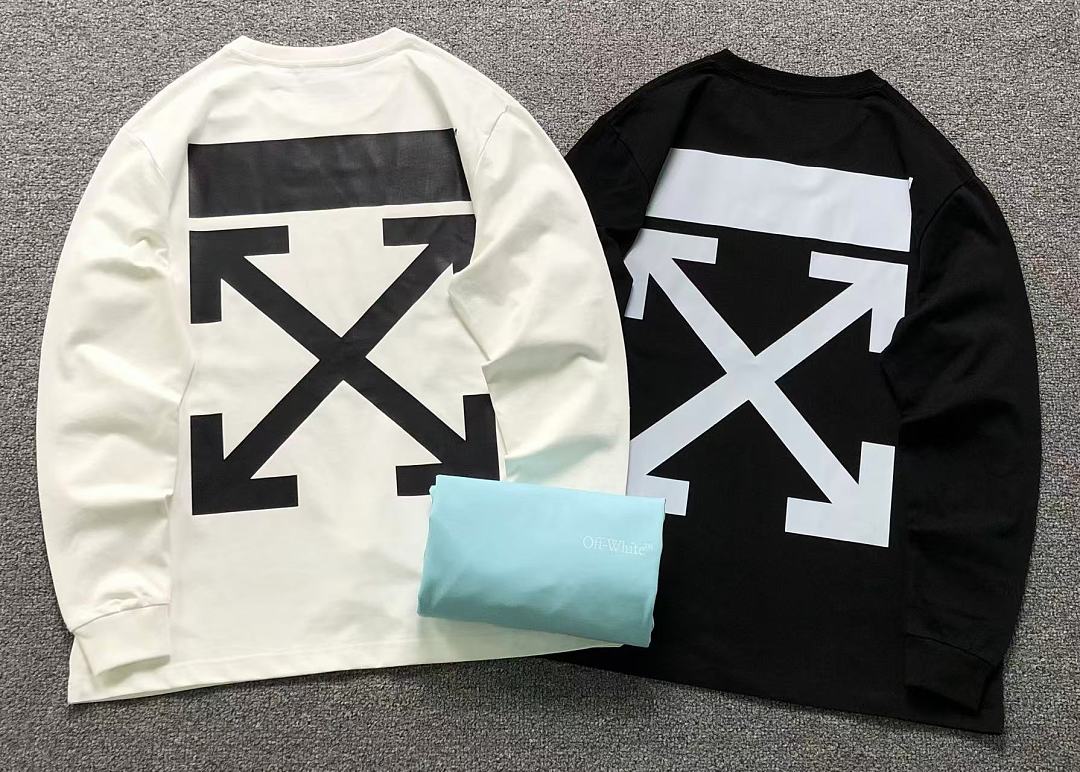 Off-White 129 OFF-WHITE LONG SLEEVED 3207302321 (Im 170Cm 60Kg I Wear Size M In The Phot) - Image 5