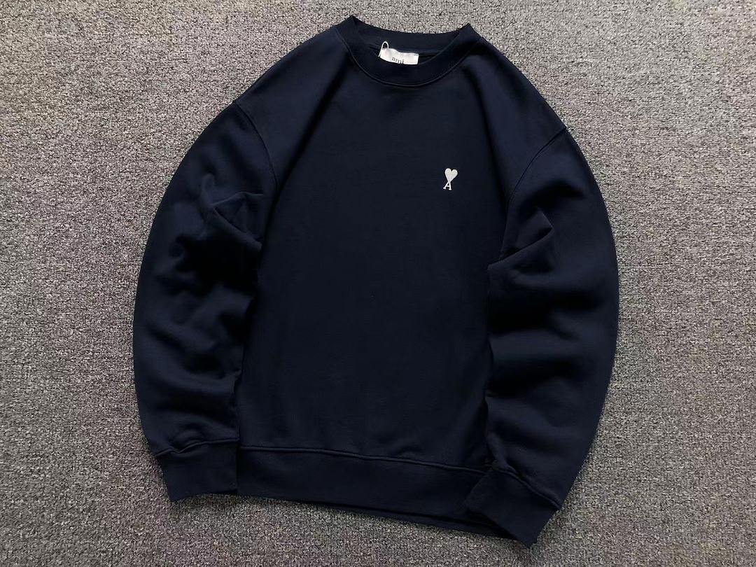 AMI 135 AMI HOODIE 3208164417 (Im 170Cm 60Kg I Wear Size S In The Phot) - Image 9