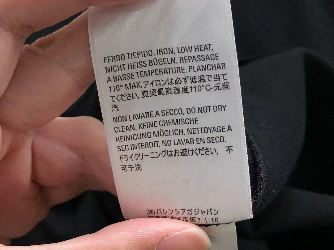 Balenciaga 115 B⭐L⭐⭐⭐IA⭐A T-SHIRT 22051319172 (Im 170Cm 60Kg I Wear Size L In The Phot) - Image 26