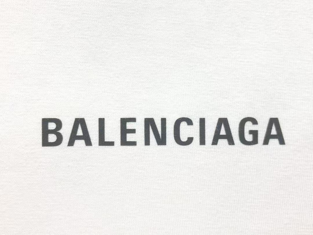 Balenciaga 113 B⭐L⭐⭐⭐IA⭐A T-SHIRT 5207270370 (Im 170Cm 60Kg I Wear Size 2XL In The Phot) - Image 13