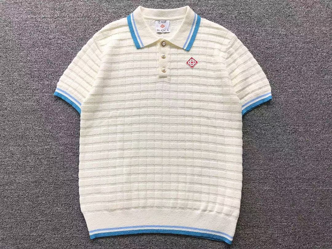 Casablanca 368 CASABLANCA POLO SHORTS SWEATER 581829127 (Im 170Cm 60Kg I Wear Size M In The Phot) - Image 8