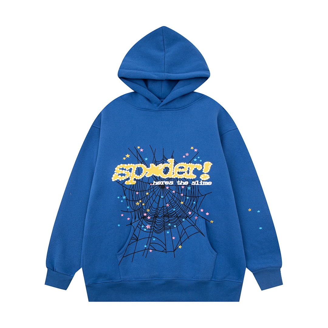 Sp5der TROUSERS115 SP5DER 555 HOODIE - Image 9