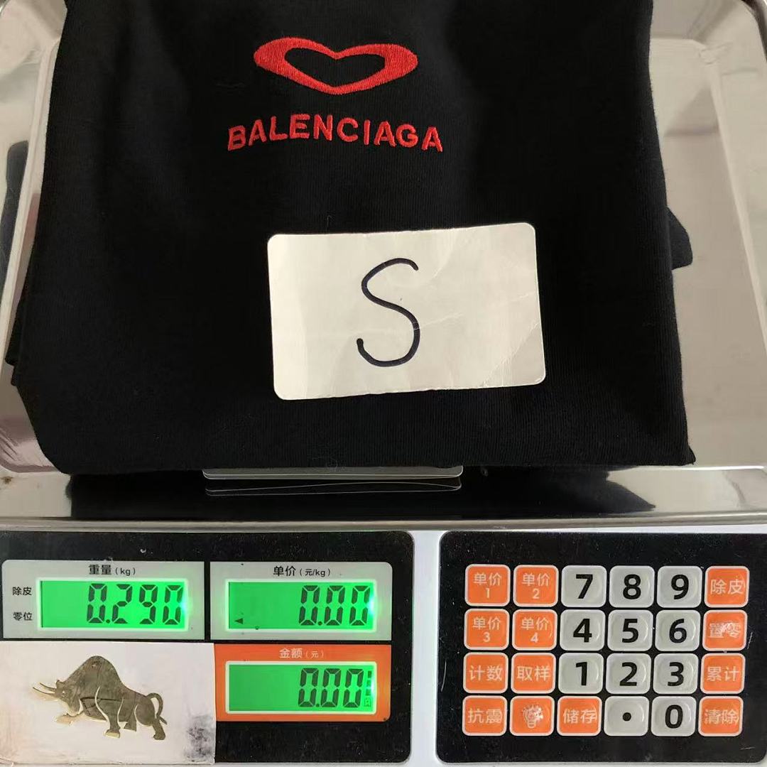 Balenciaga 125 B⭐L⭐⭐⭐IA⭐A T-SHIRT 121261160 (Im 170Cm 60Kg I Wear Size S In The Phot) - Image 27
