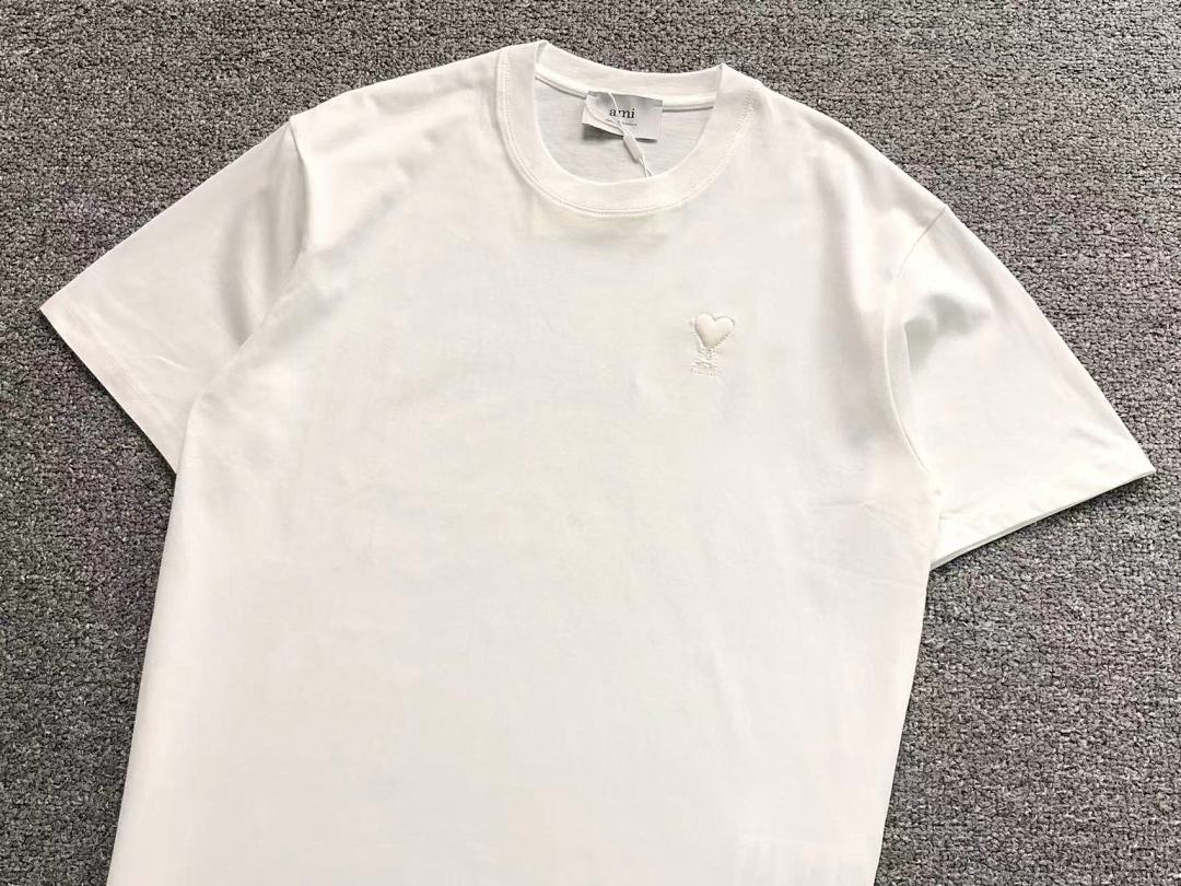 AMI 95 AMI T-SHIRT 3203201021 (Im 170Cm 60Kg I Wear Size S In The Phot) - Image 8