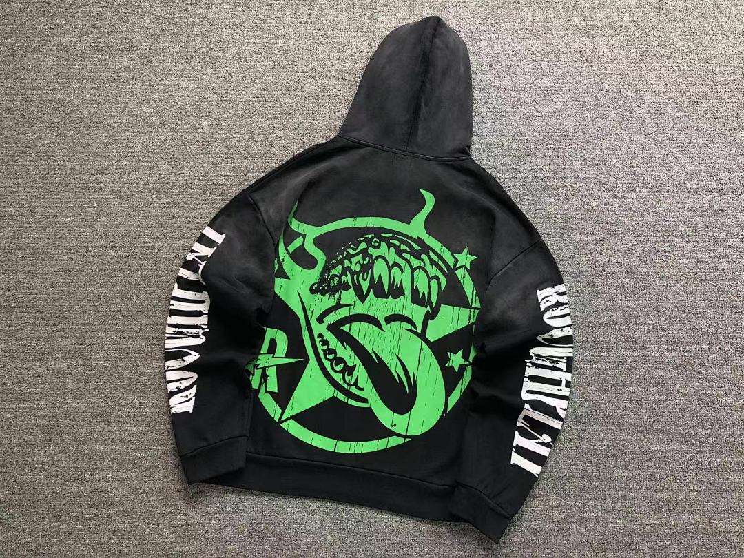 Unbranded 178 R⭐⭐G⭐P⭐⭐Y HOODIE 3201161917 (Im 170Cm 60Kg I Wear Size S In The Phot) - Image 11