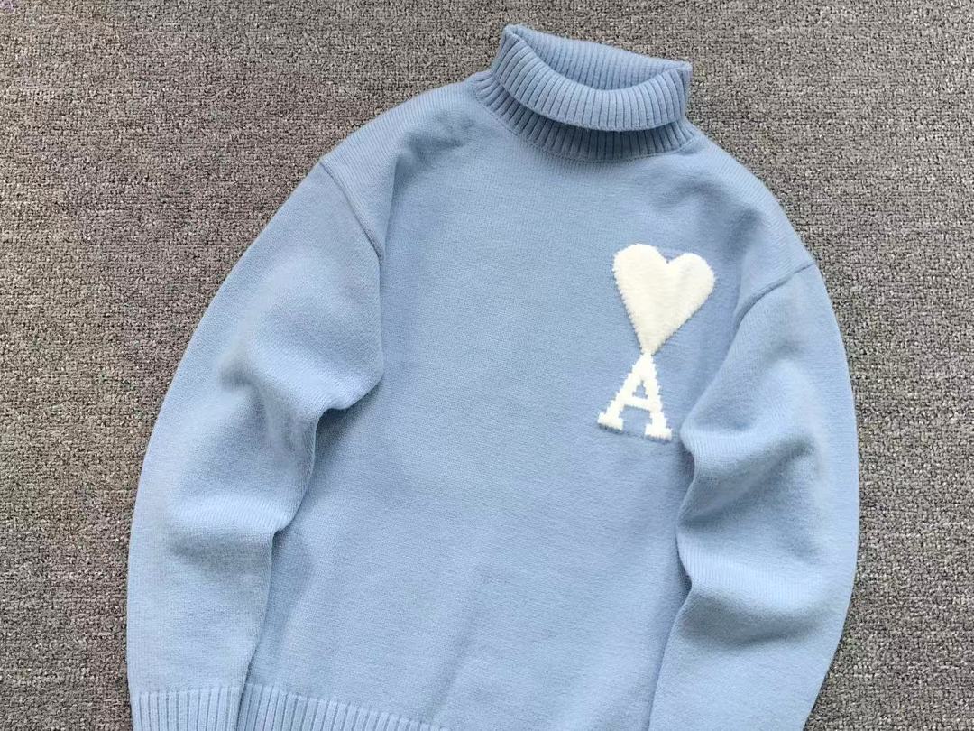 AMI 158 AMI SWEATER 21101102125 (Im 170Cm 60Kg I Wear Size M In The Phot) - Image 15