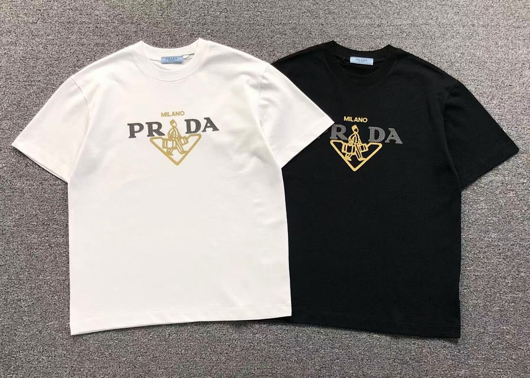 Prada 118 P⭐A⭐A T-SHIRT 5230702147 (Im 170Cm 60Kg I Wear Size M In The Phot) - Image 5
