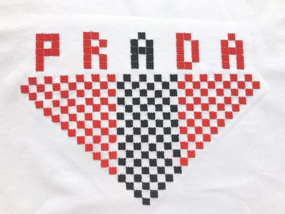 Prada 115 P⭐A⭐A T-SHIRT 520120620 (Im 170Cm 60Kg I Wear Size M In The Phot) - Image 10