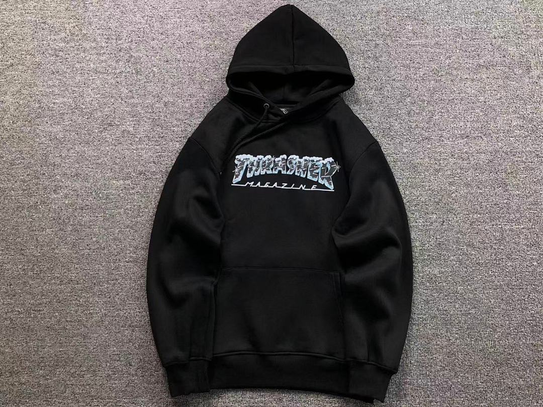 Thrasher 98 THRASHER HOODIE 5101006121 (Im 170Cm 60Kg I Wear Size M In The Phot) - Image 5