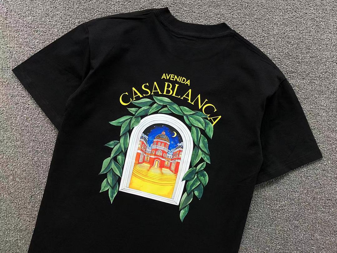 Casablanca 98 CASABLANCA T-SHIRT 2161147125 (Im 170Cm 60Kg I Wear Size M In The Phot) - Image 9