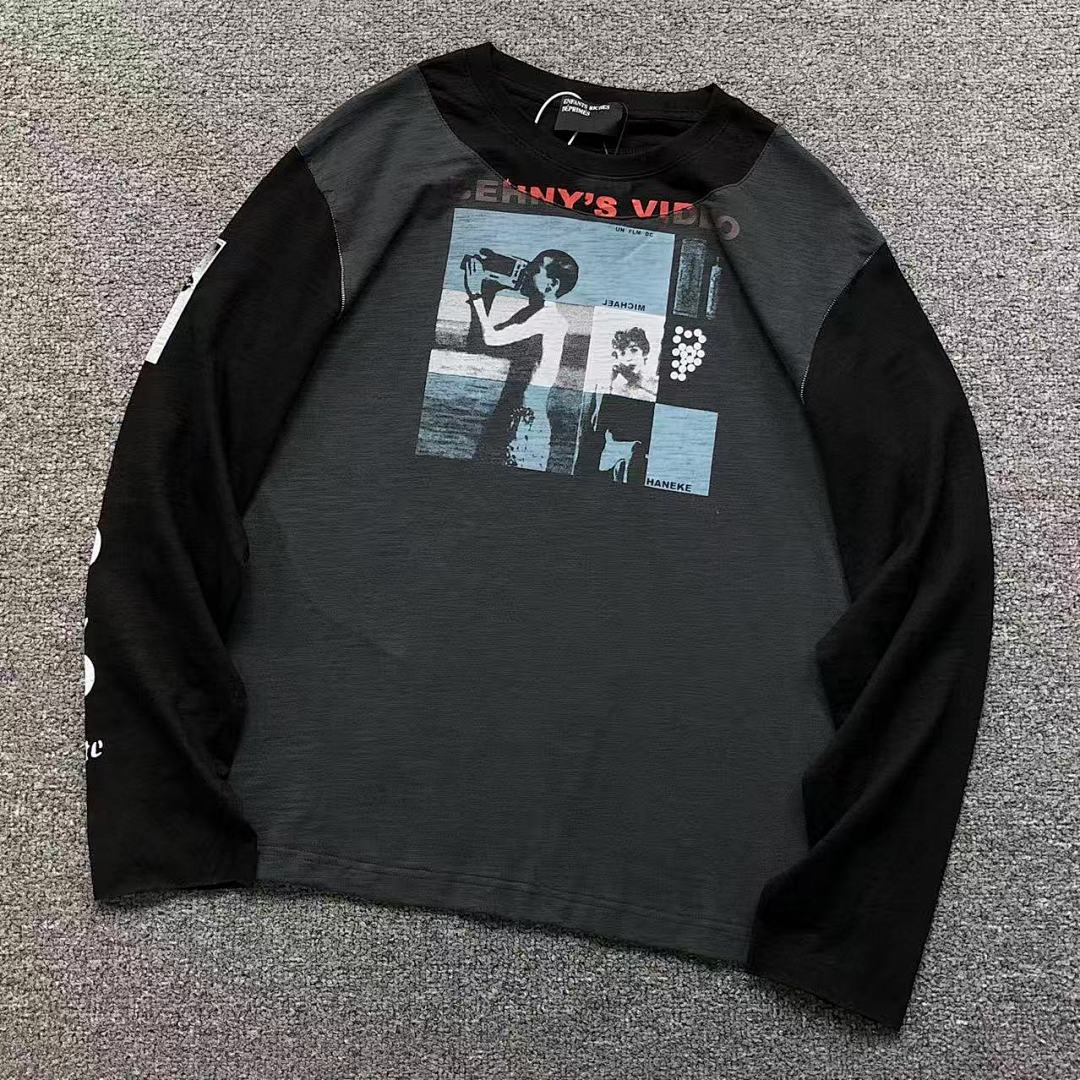Chanel 118 ENFANTS RICHES DEPRIMES LONG SLEEVED 1109181299 (Im 170Cm 60Kg I Wear Size L In The Phot)