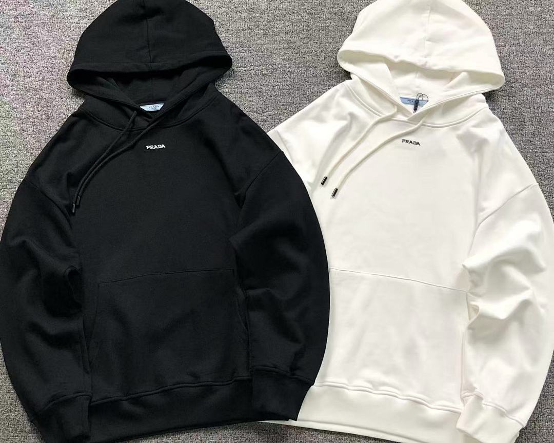 Prada 185 P⭐A⭐A HOODIE 511070419 (Im 170Cm 55Kg I Wear Size S In The Phot) - Image 6