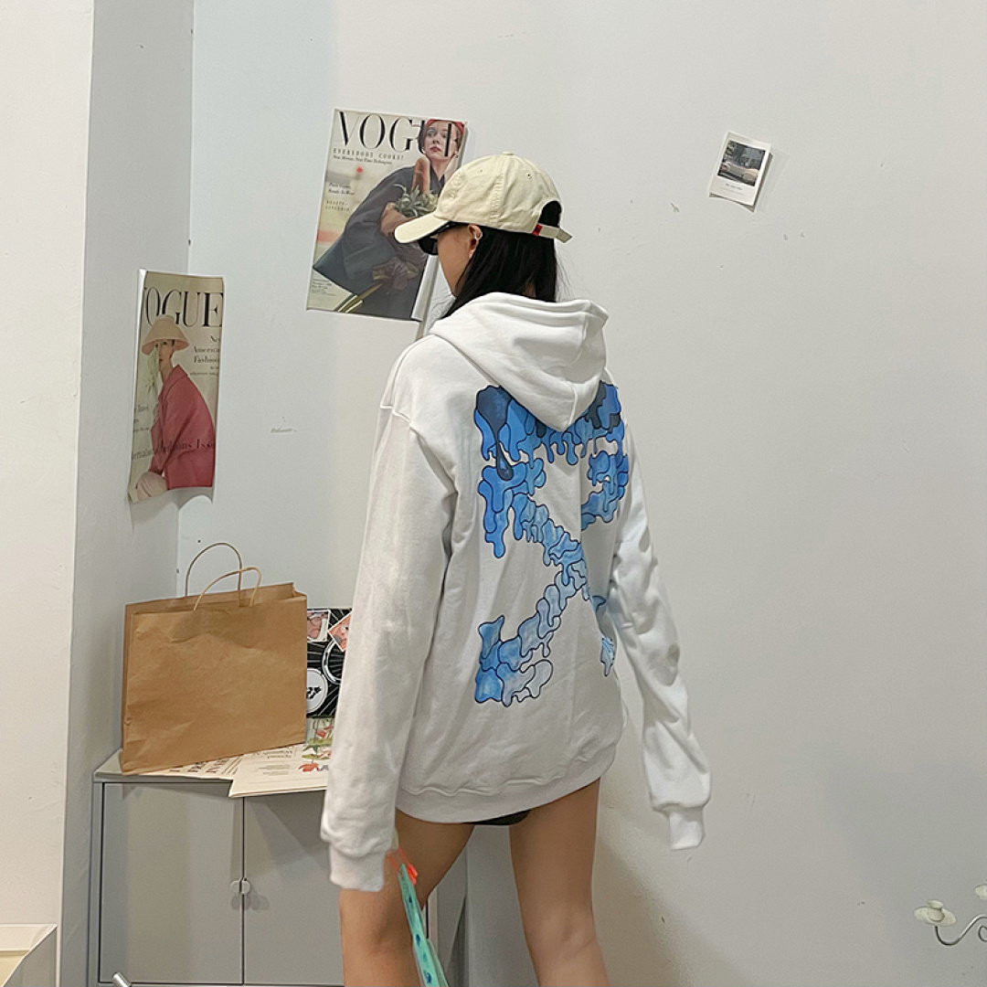 Off-White 119 OFF-WHITE (WHITE HOODIE) - Image 23