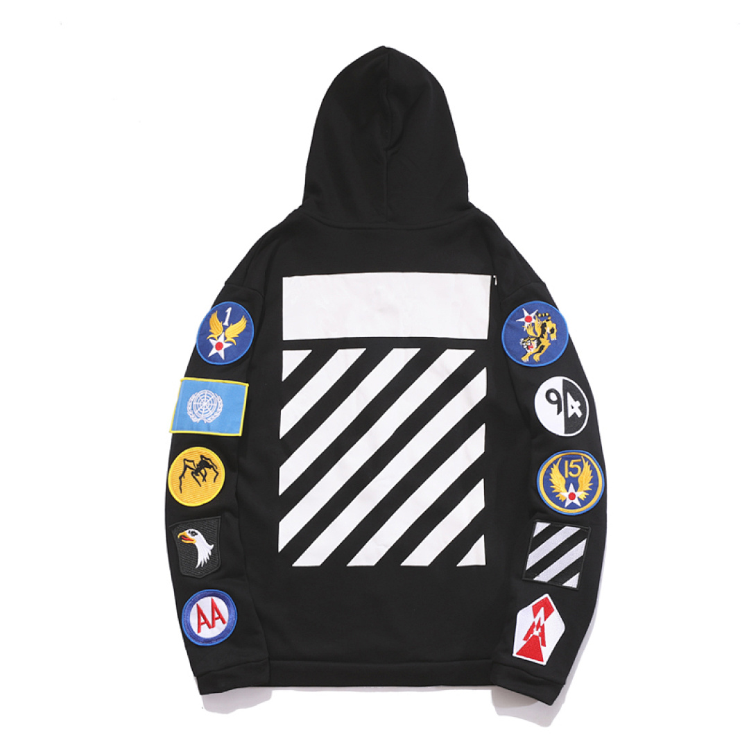 Off-White 128 OFF-WHITE (WHITE HOODIE) - Image 5
