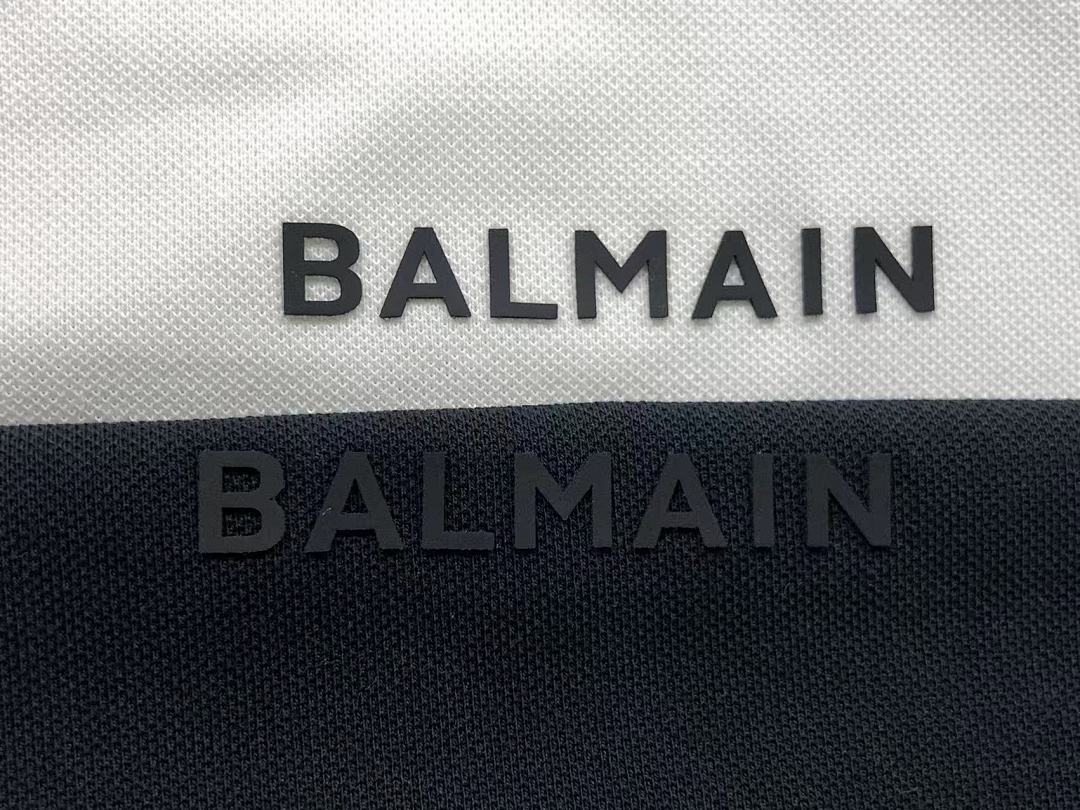 Unbranded 175 BALMAIN POLO 2201153101 (Im 170Cm 60Kg I Wear Size L In The Phot) - Image 12