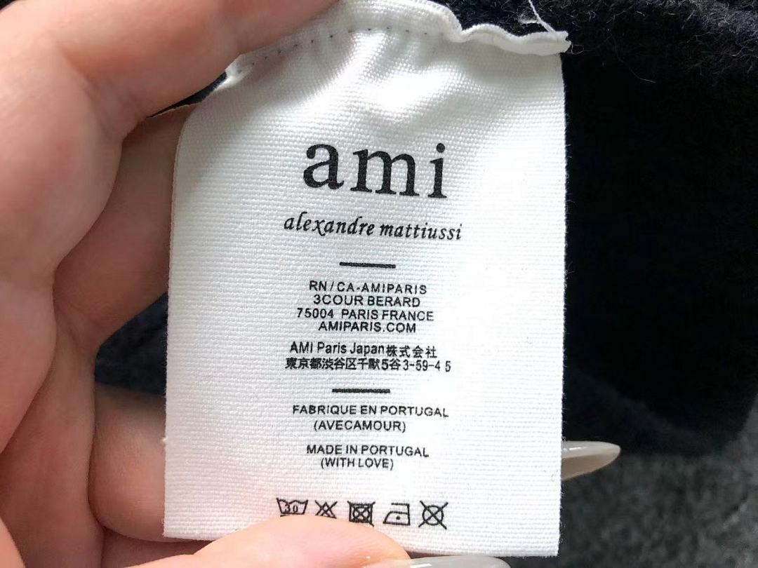 AMI 168 AMI SWEATER 21101104125 (Im 170Cm 60Kg I Wear Size M In The Phot) - Image 32