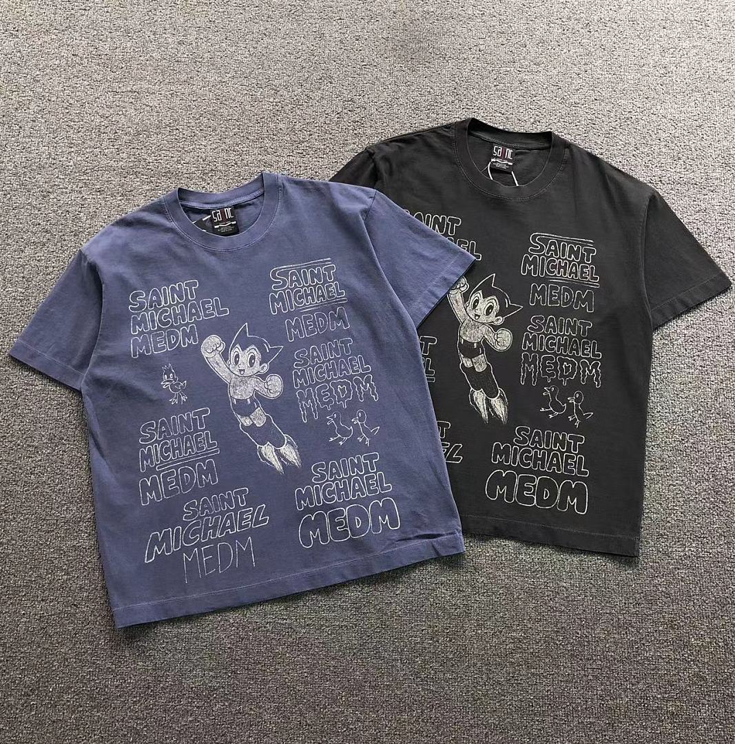 Chanel 98 SAINT MICHAEL T-SHIRT 42081406155 (Im 170Cm 60Kg I Wear Size S In The Phot)