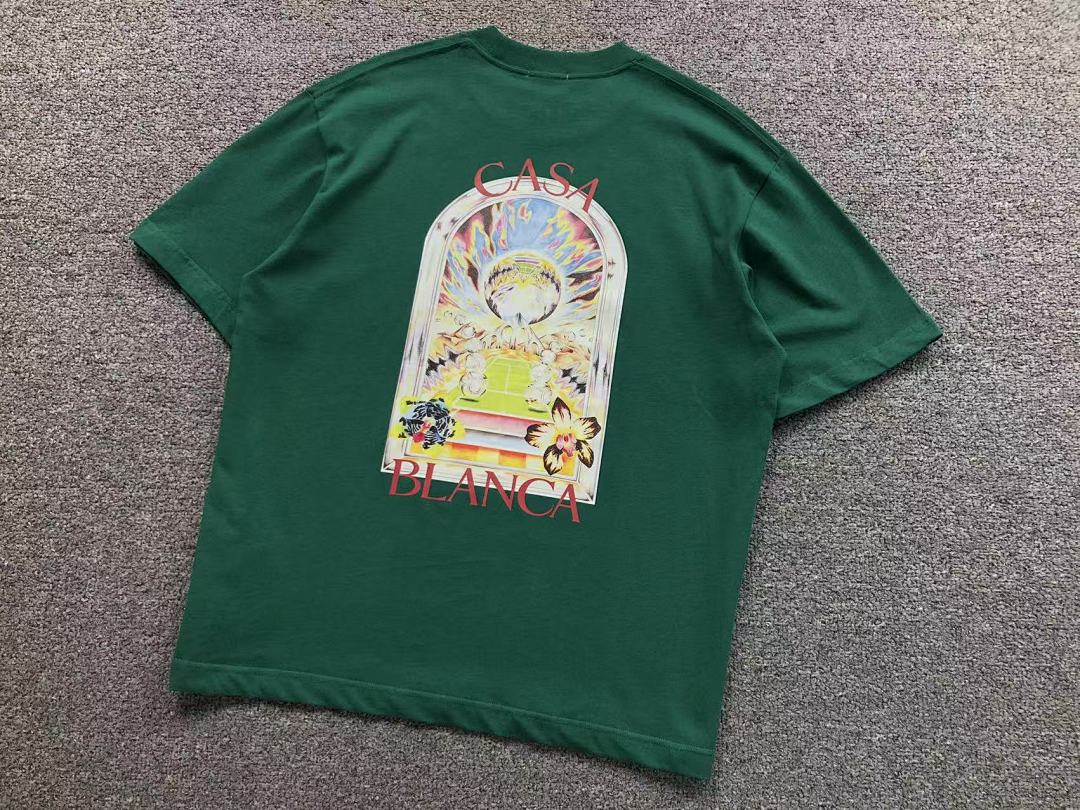 Casablanca 98 CASABLANCA T-SHIRT 5233012127 (Im 170Cm 60Kg I Wear Size L In The Phot) - Image 16