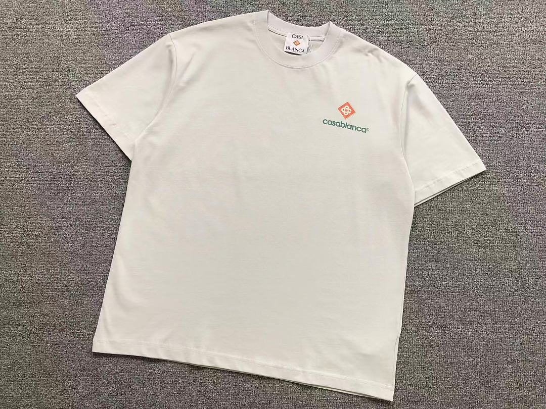 Casablanca 105 CASABLANCA T-SHIRT 52062606127 (Im 170Cm 60Kg I Wear Size L In The Phot) - Image 10