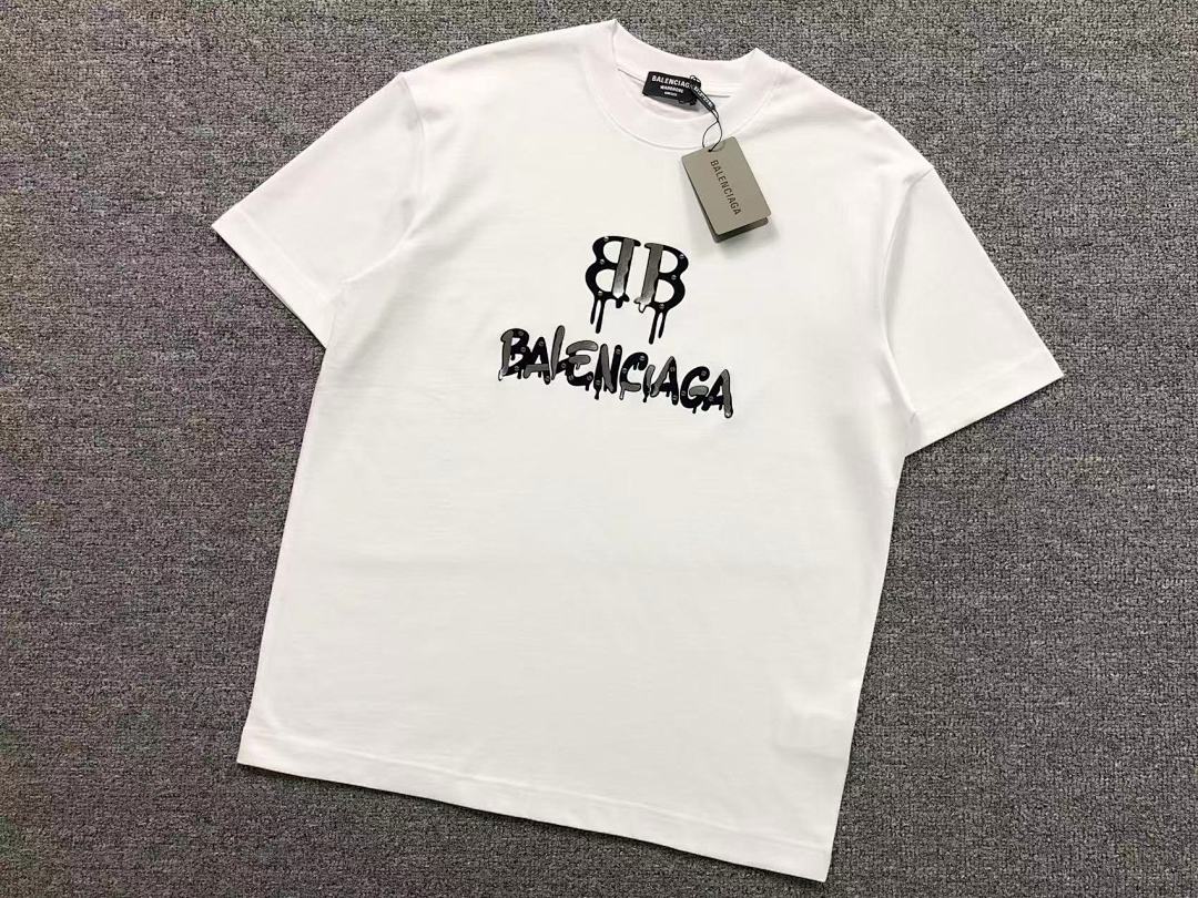 Balenciaga 115 B⭐L⭐⭐⭐IA⭐A T-SHIRT 3201300421 (Im 170Cm 60Kg I Wear Size M In The Phot) - Image 7