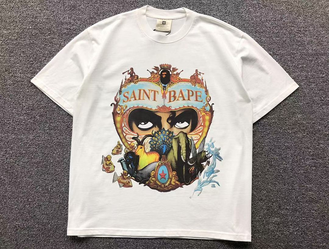 Bape 115 VINTAGE BAPE T-SHIRT 4050133317 (Im 170Cm 60Kg I Wear Size L In The Phot) - Image 5