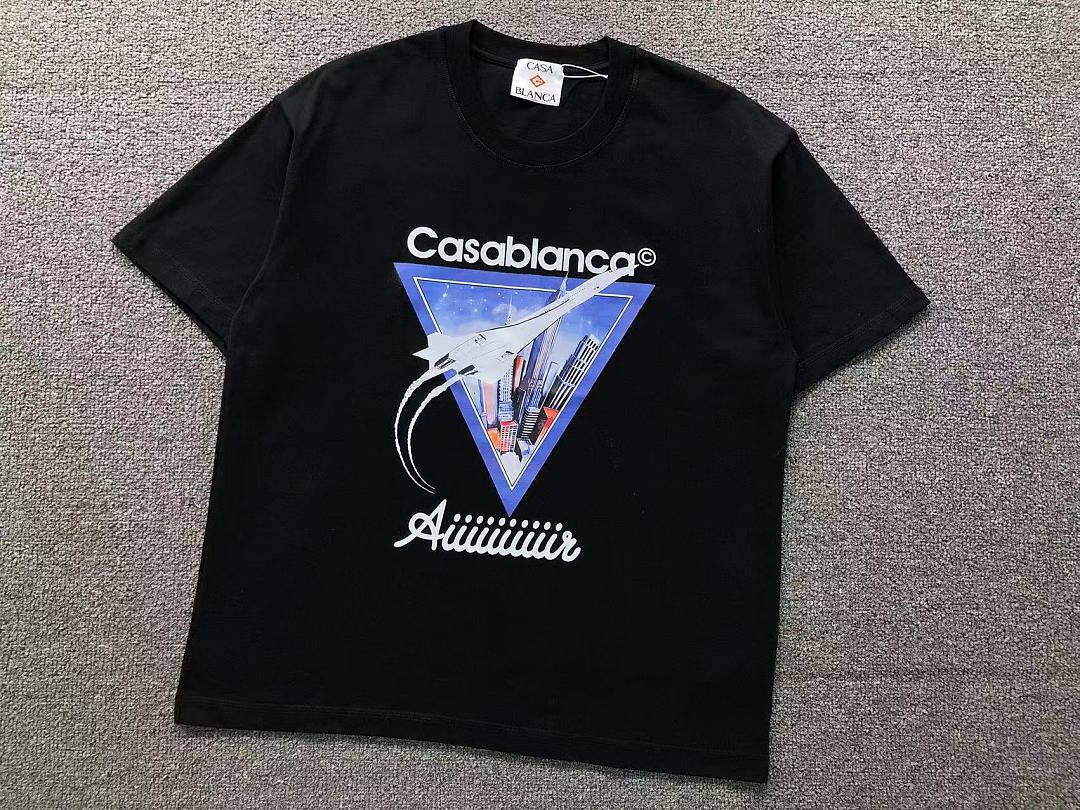 Casablanca 129 CASABLANCA T-SHIRT 3206260111 (Im 170Cm 60Kg I Wear Size S In The Phot) - Image 8