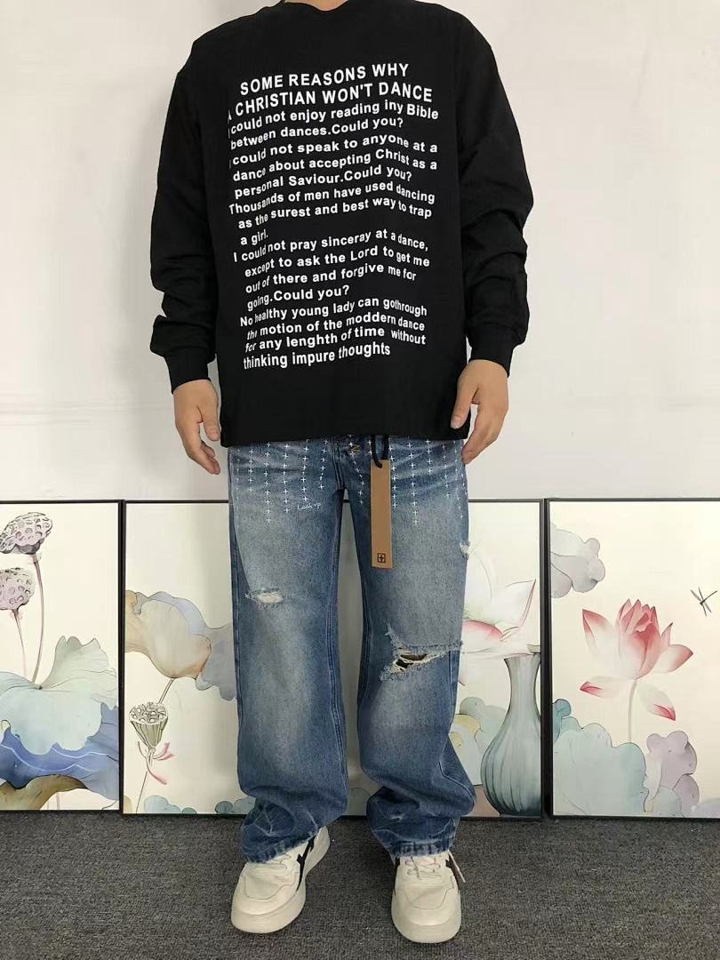 Chanel 98 ENFANTS RICHES DEPRIMES LONG SLEEVED 5211728162 (Im 170Cm 60Kg I Wear Size S In The Phot) - Image 3