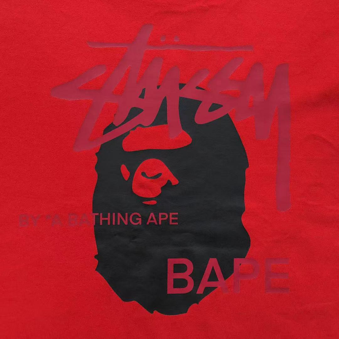 Bape 78 BAPE STUSSY T-SHIRT 1102101142 (Im 170Cm 57Kg I Wear Size S In The Phot) - Image 23