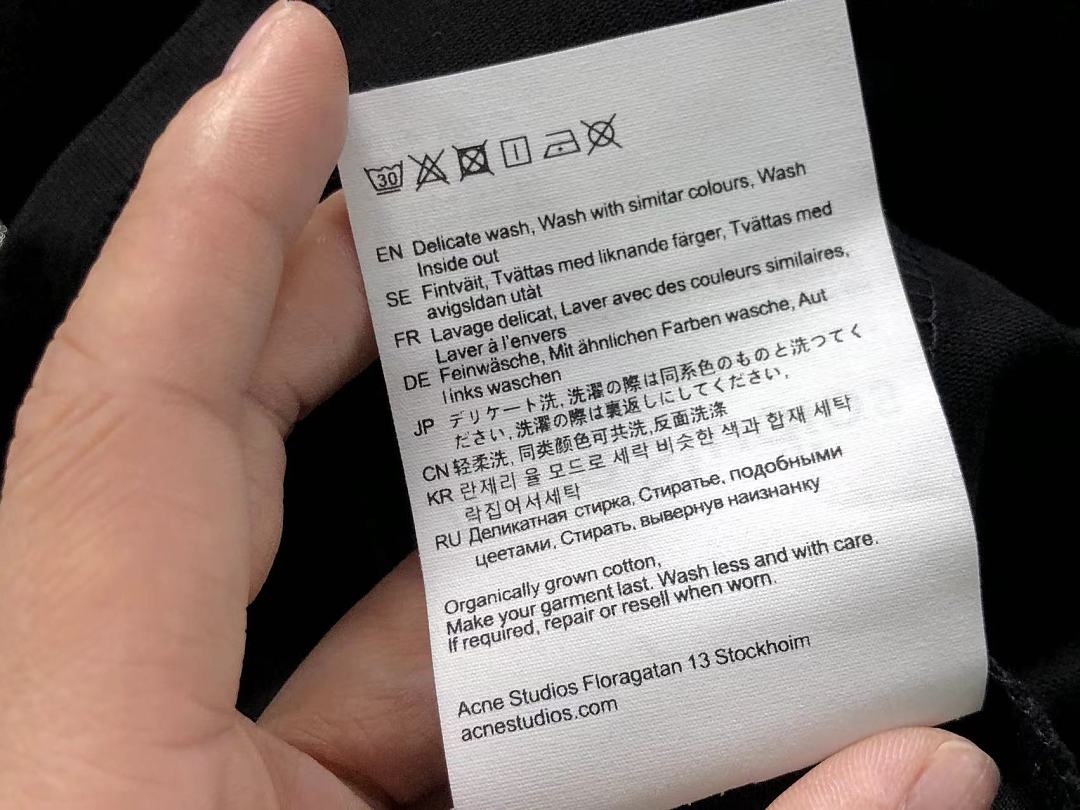 Acne Studios 85 ACNE STUDIOS T-SHIRT 1242101119 (Im 170Cm 60Kg I Wear Size M In The Phot) - Image 20