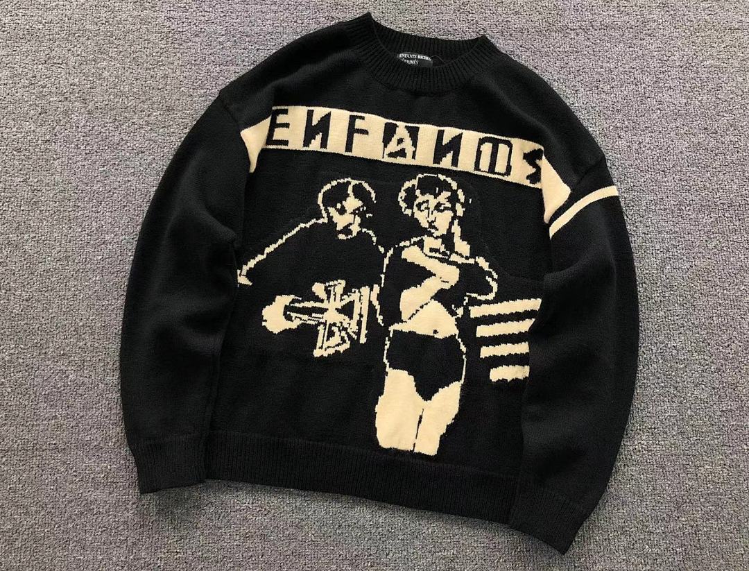 Chanel 188 ENFANTS RICHES DEPRIMES SWEATER 412131077 (Im 170Cm 60Kg I Wear Size M In The Phot) - Image 6