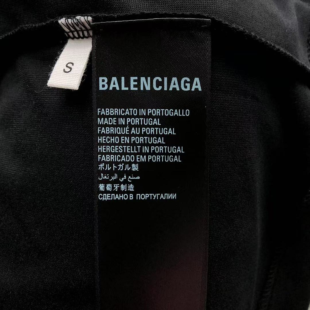 Balenciaga 125 B⭐L⭐⭐⭐IA⭐A T-SHI0RT 503161377 (Im 170Cm 60Kg I Wear Size S In The Phot) - Image 24