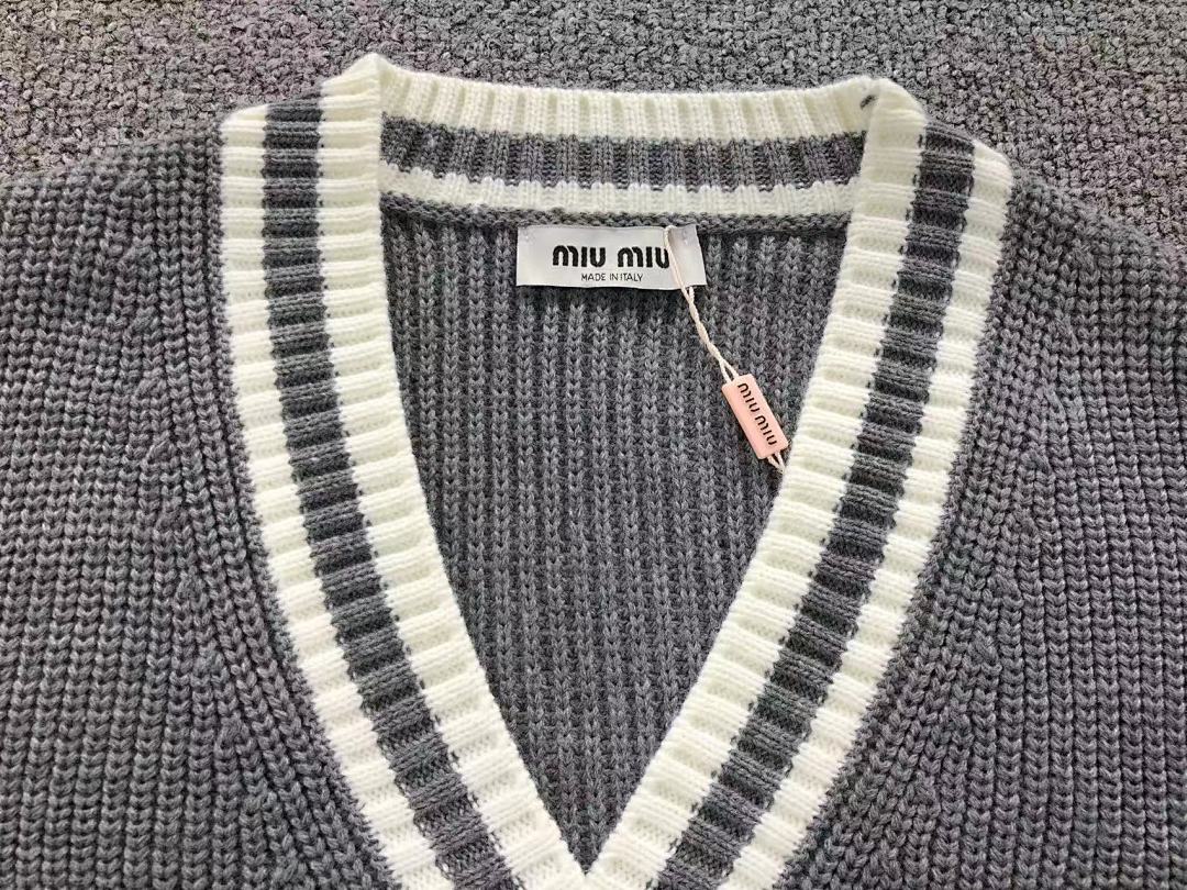 Miu Miu 188 M⭐U SWEATER 4111172477 (Im 170Cm 60Kg I Wear Size 36 In The Phot) - Image 10