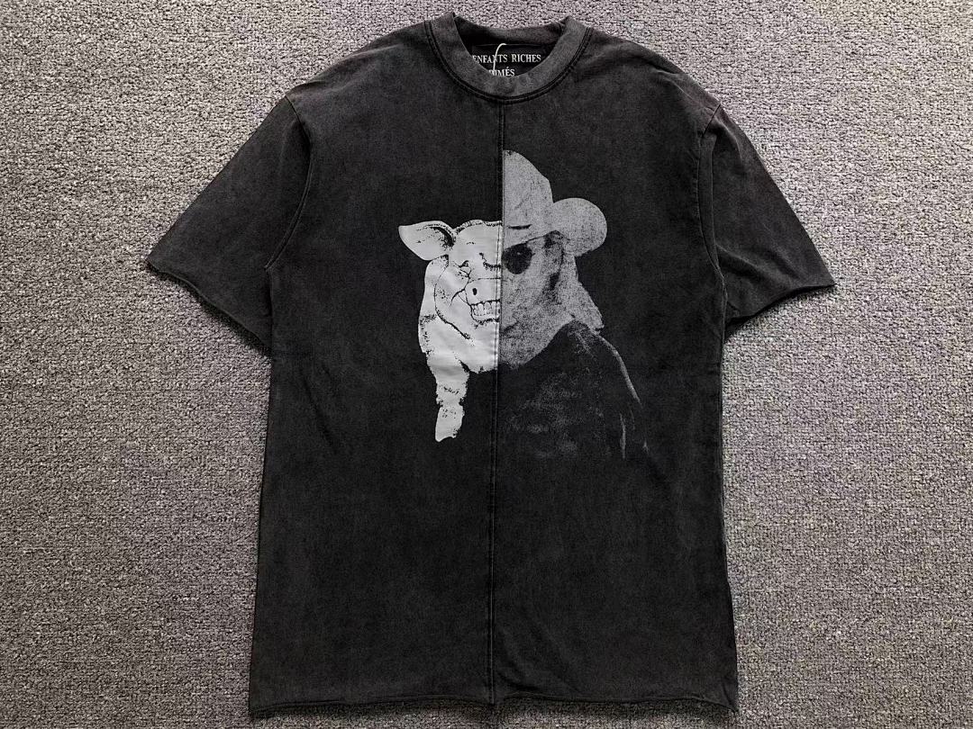 Chanel 95 ENFANTS RICHES DEPRIMES T-SHIRT 5212441162 (Im 170Cm 55Kg I Wear Size S In The Phot) - Image 5