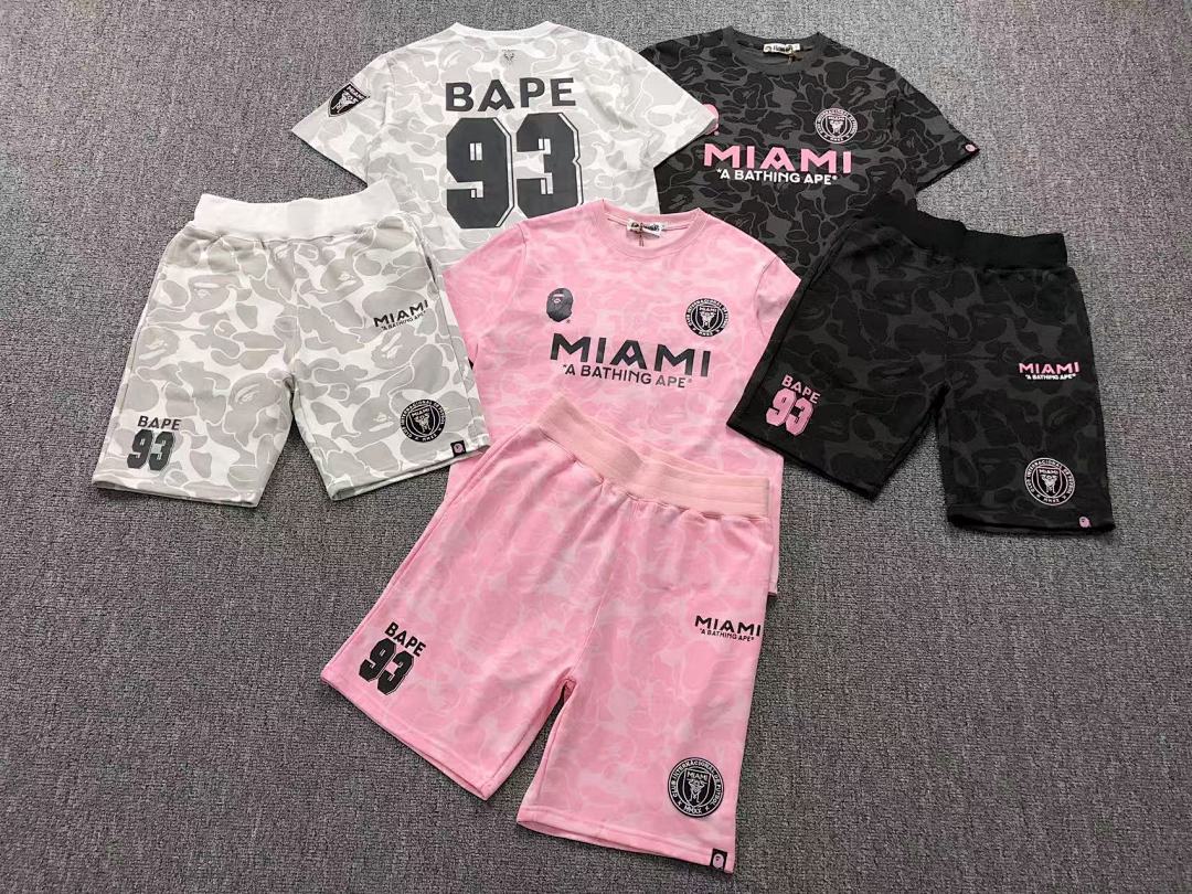 Bape SHORTS98 BAPE SHORTS T-SHIRT 111302442 (Im 170Cm 55Kg I Wear Size S In The Phot) - Image 7