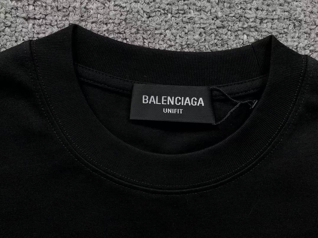 Balenciaga 125 B⭐L⭐⭐⭐IA⭐A T-SHIRT 121261160 (Im 170Cm 60Kg I Wear Size S In The Phot) - Image 20