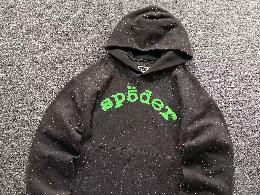 Sp5der TROUSERS 208 SP5DER HOODIE - Image 9