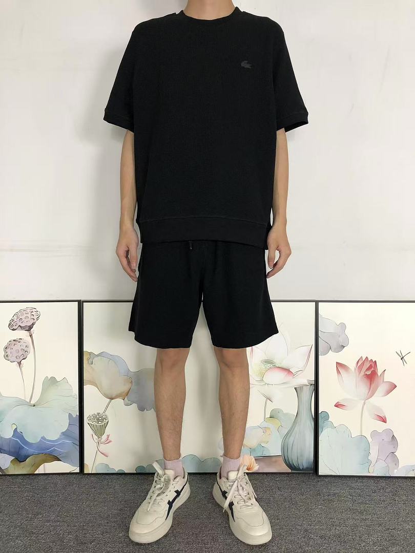 Lacoste SHORTS118 LACOSTE T-SHIRT SHORTS 12580309 (Im 170Cm 60Kg I Wear Size M In The Phot) - Image 4