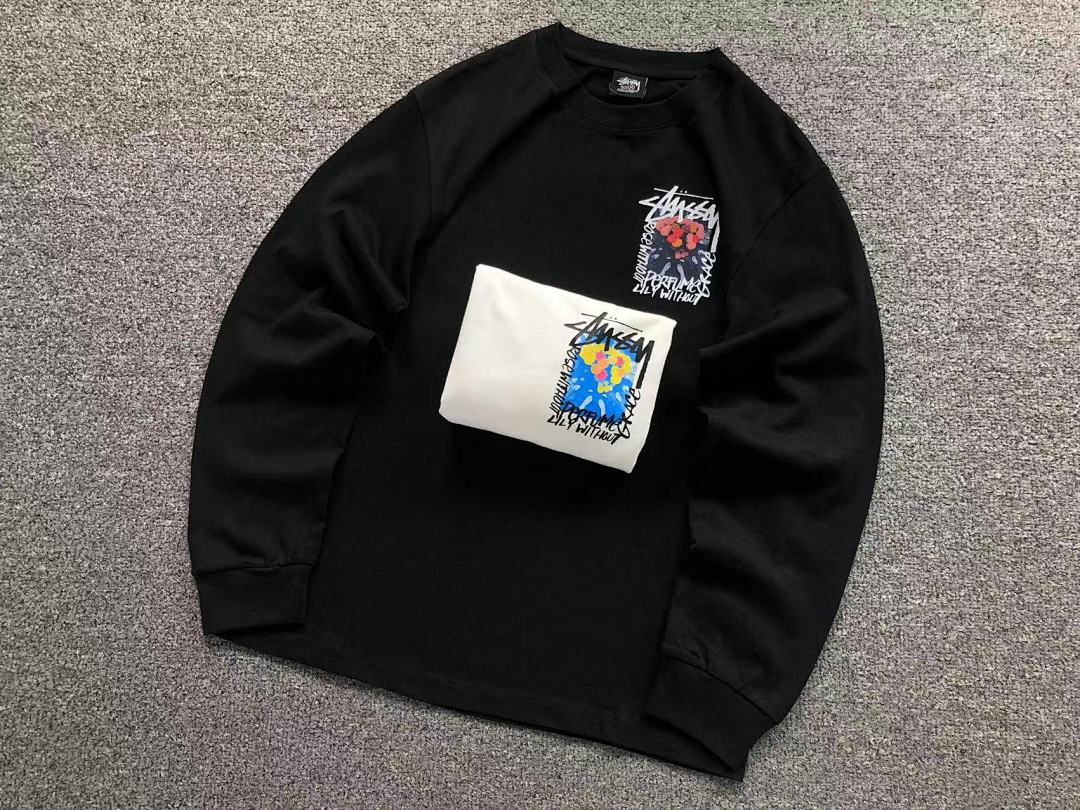 Stussy 158 STUSSY LONG SLEEVED 22041330001 (Im 170Cm 60Kg I Wear Size M In The Phot) - Image 17