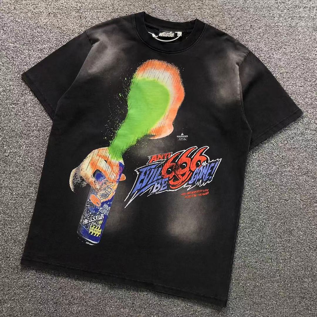 Hellstar 139 HELLSTAR T-SHIRT 3207261272 (Im 170Cm 60Kg I Wear Size L In The Phot)
