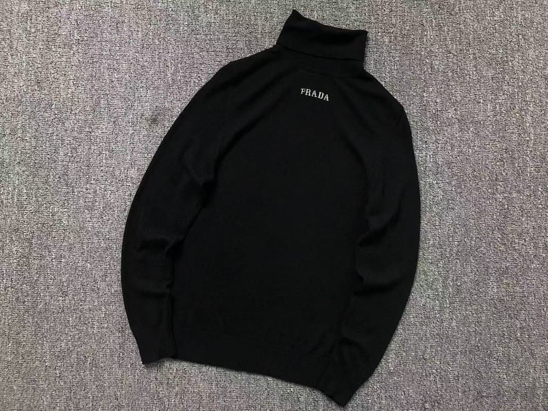 Prada 218 P⭐A⭐A SWEATER 511131904 (Im 170Cm 57Kg I Wear Size 42 In The Phot) - Image 6