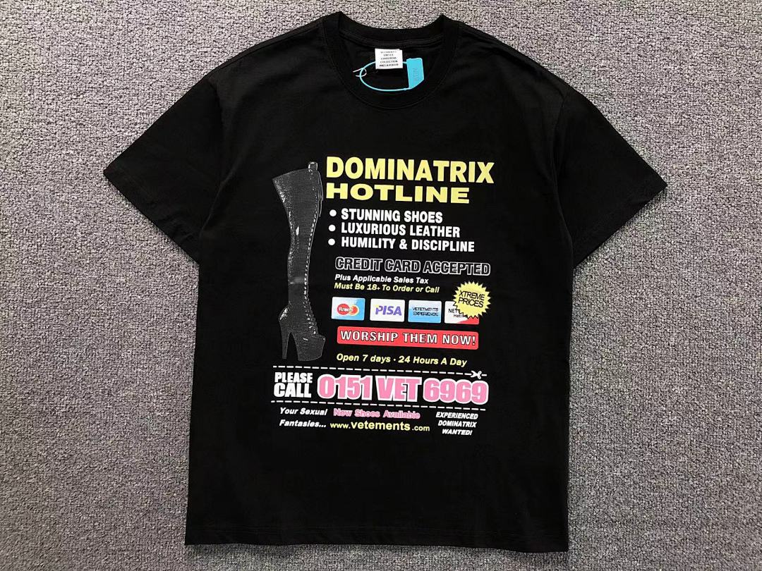 Vetements 95 VETEMENTS T-SHIRT 41081209145 (Im 170Cm 60Kg I Wear Size S In The Phot) - Image 5