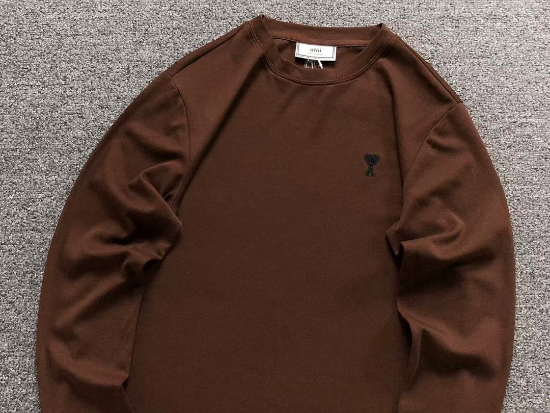 AMI 105 AMI LONG SLEEVED 3208070603 (Im 170Cm 60Kg I Wear Size L In The Phot) - Image 16