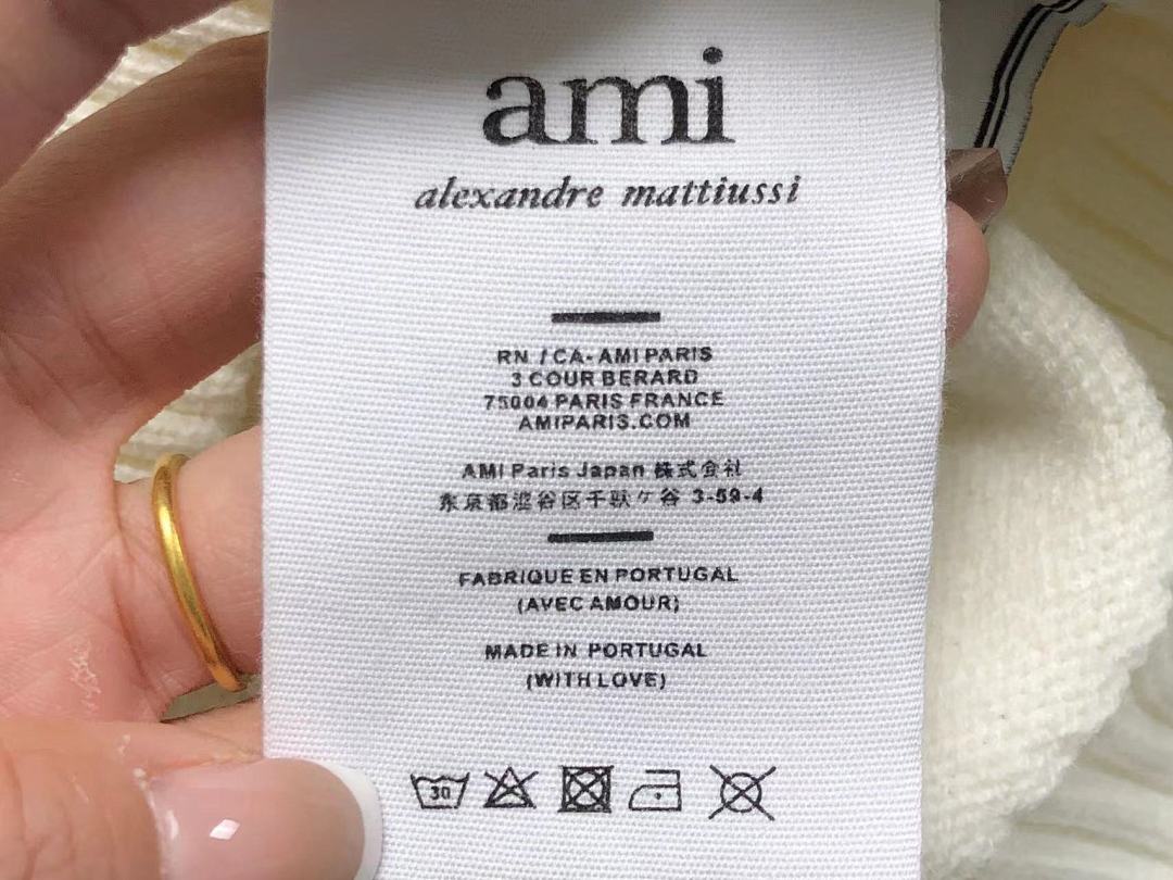 AMI 158 AMI SWEATER 312180617 (Im 170Cm 55Kg I Wear Size S In The Phot) - Image 16