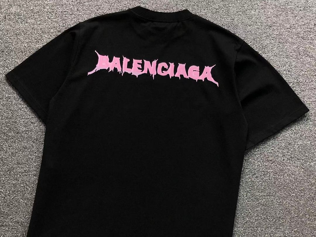 Balenciaga 139 B⭐L⭐⭐⭐IA⭐A T-SHIRT 42062007163 (Im 170Cm 60Kg I Wear Size XS In The Phot) - Image 7