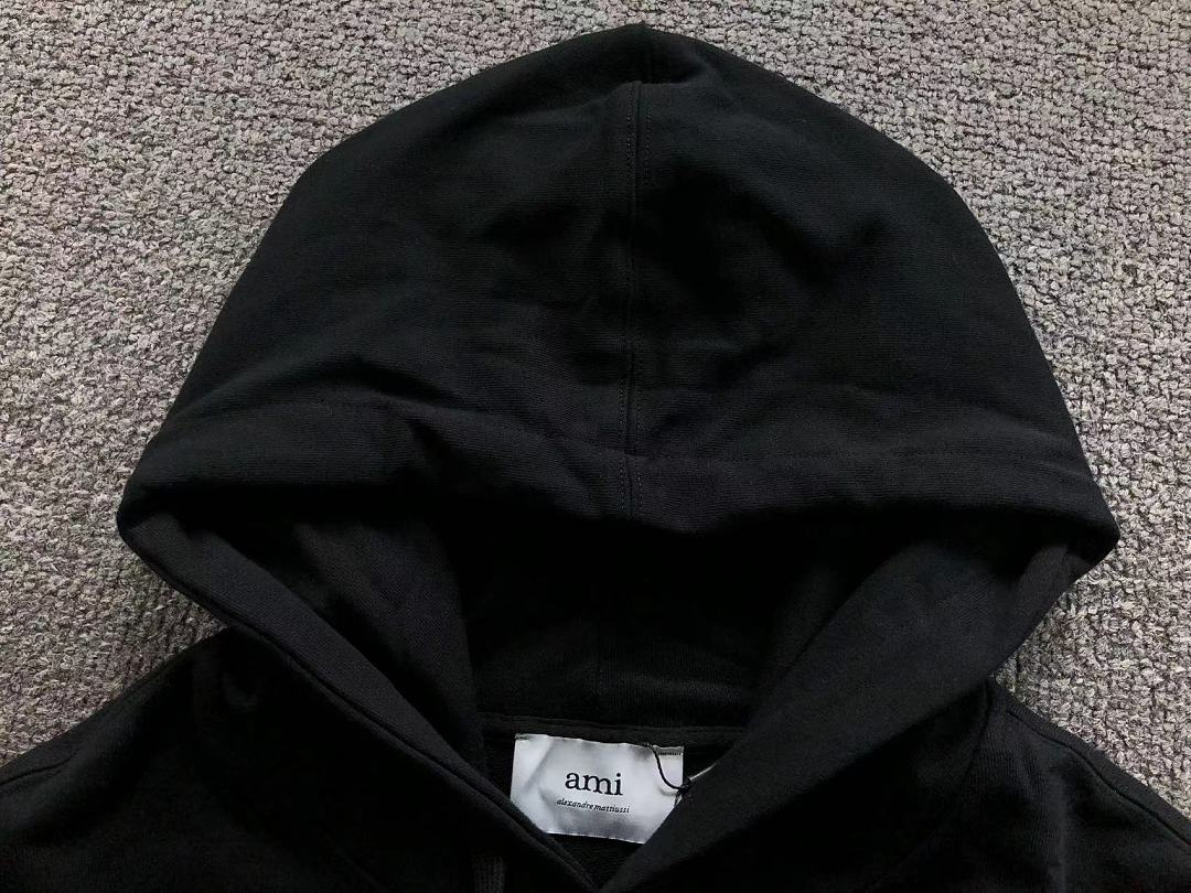 AMI 158 AMI HOODIE 3208163617 (Im 170Cm 60Kg I Wear Size S In The Phot) - Image 13