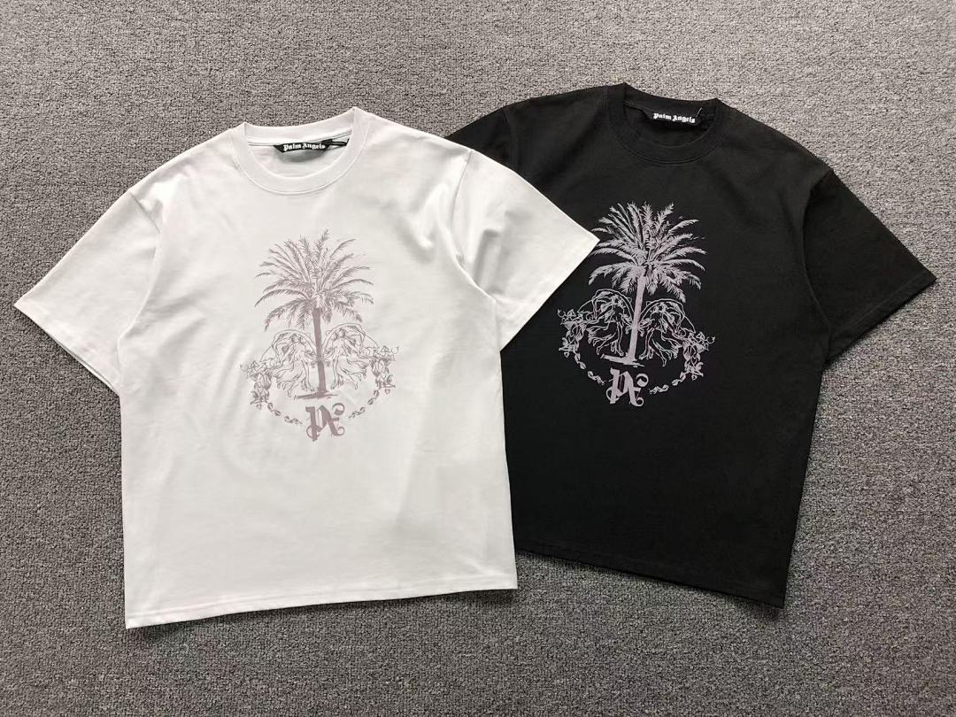 Palm Angels 78 PALM ANGELS T-SHIRT 41070121121 (Im 170Cm 60Kg I Wear Size S In The Phot) - Image 5