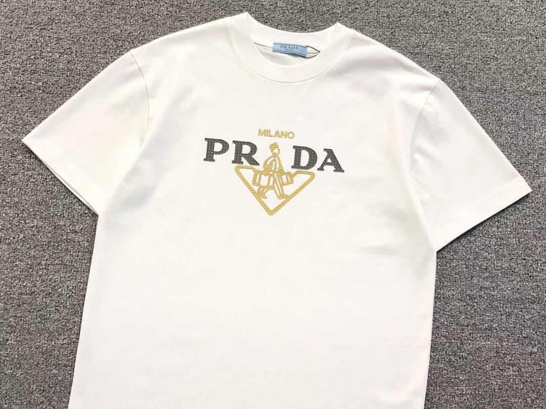 Prada 118 P⭐A⭐A T-SHIRT 5230702147 (Im 170Cm 60Kg I Wear Size M In The Phot) - Image 14