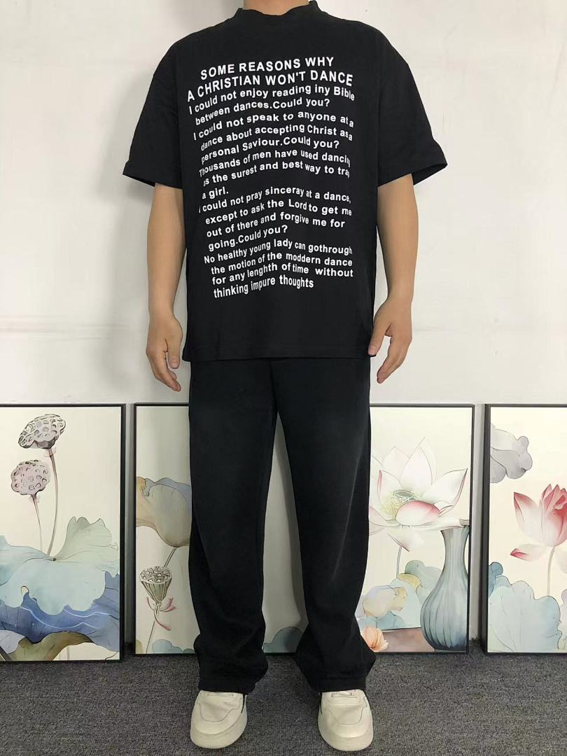 Chanel 88 ENFANTS RICHES DEPRIMES T-SHIRT 42012418162 (Im 170Cm 60Kg I Wear Size S In The Phot) - Image 3