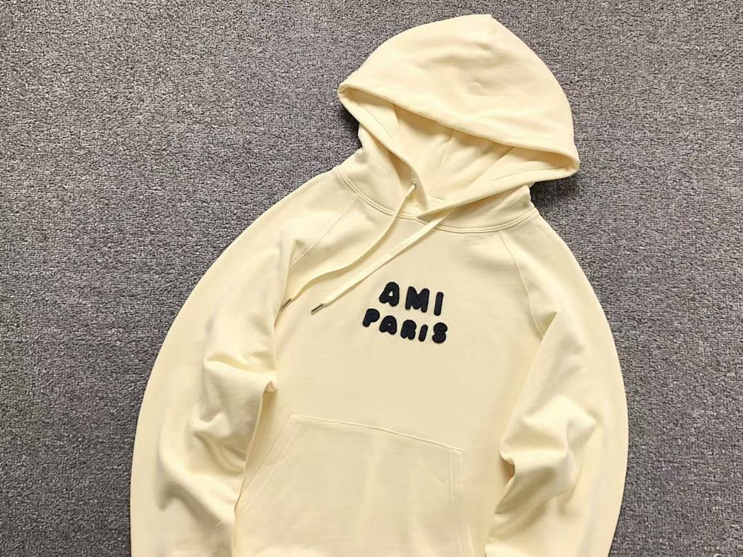 AMI 125 AMI HOODIE 57281388 (Im 170Cm 60Kg I Wear Size M In The Phot) - Image 11